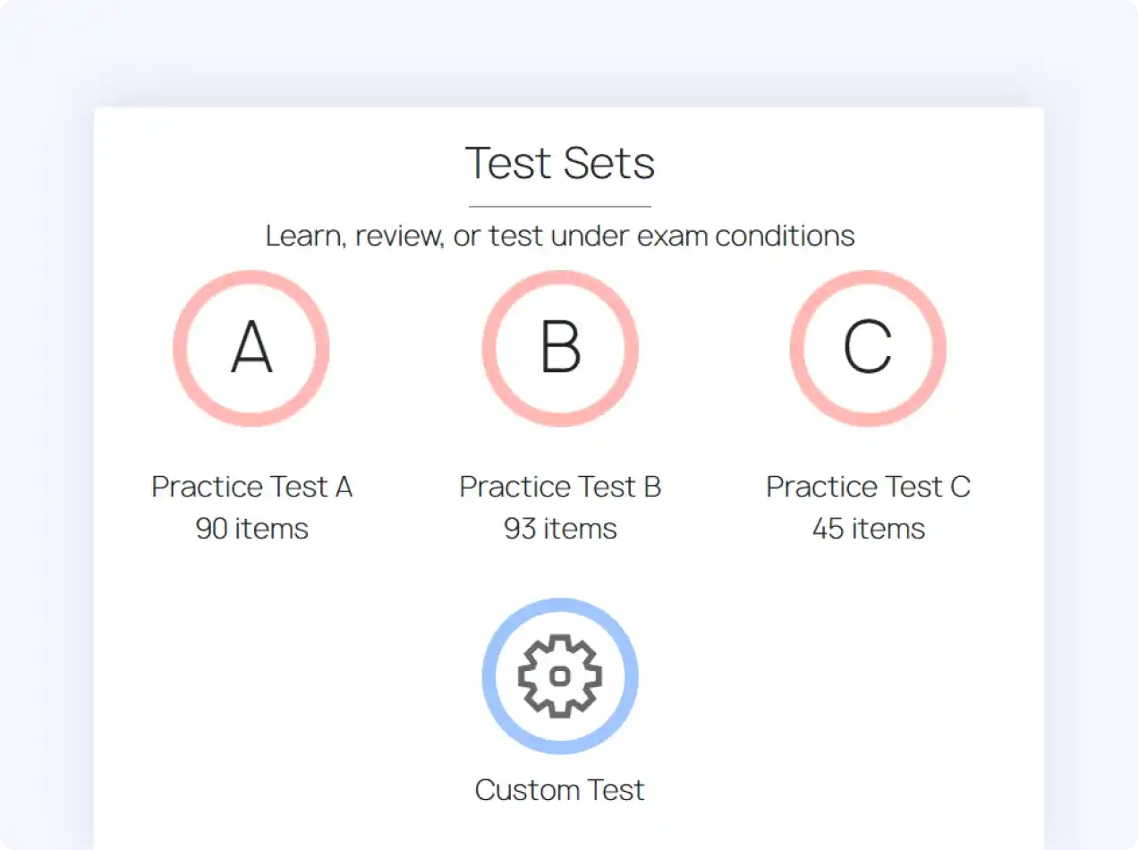 uCertify Traditional Test Sets